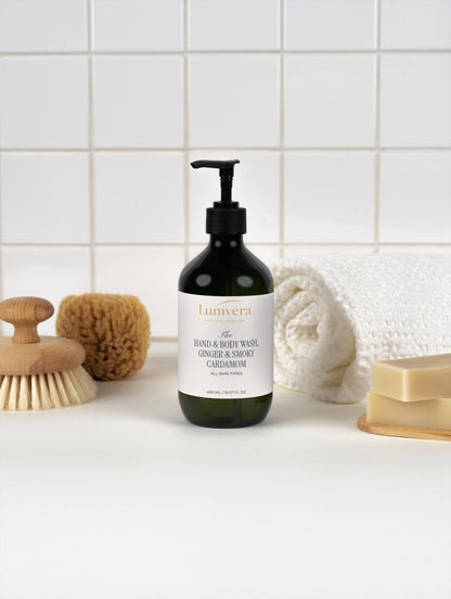 Lumvera Hand & Body Wash – Ingwer & Smoky Cardamom - Lumvera