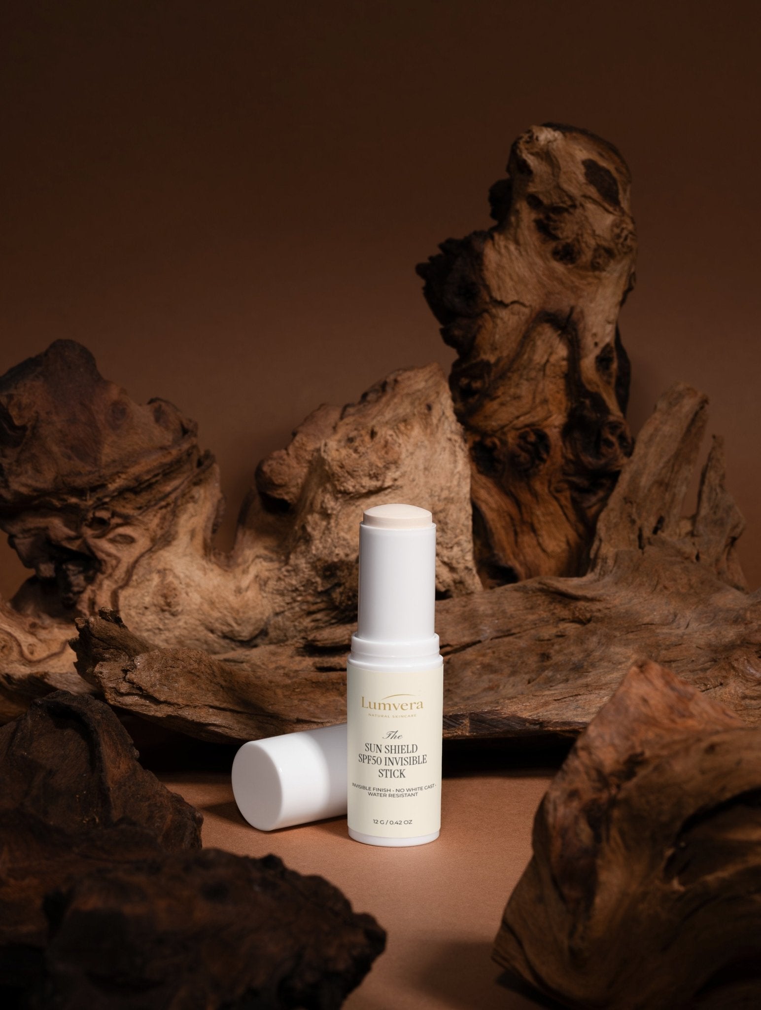 Mineral Sunscreen Stick SPF 50 – Tint - Free, All Skin Types - Lumvera